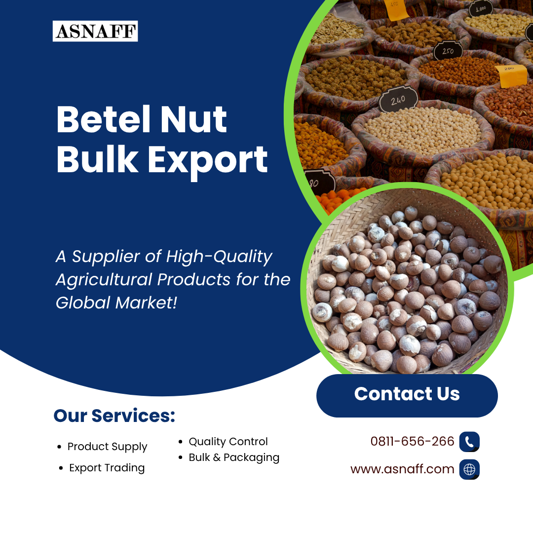 Betel Nut Bulk Export
